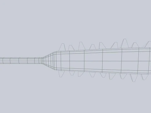 Arma Maya Modello 3D