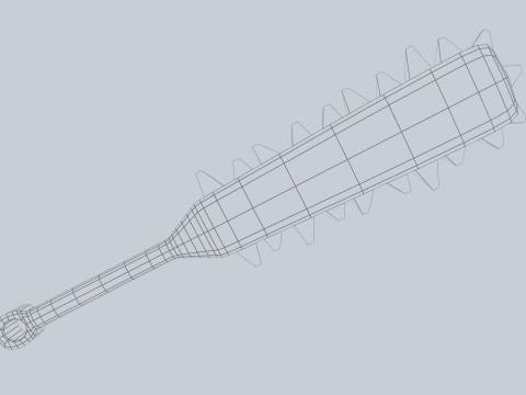 Mayan weapon 3D Model