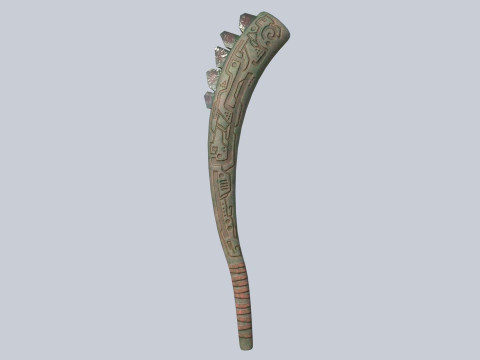 Mayan weapon 3D Model