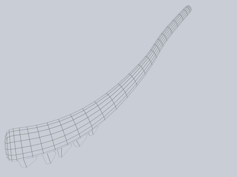 Mayan weapon 3D Model