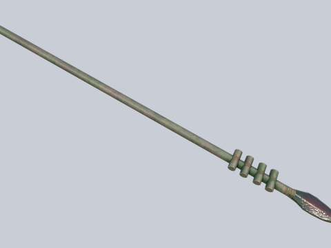 Mayan weapon Modello 3D