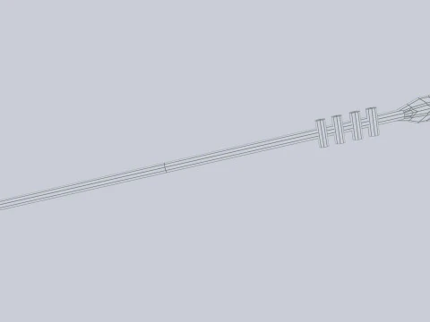 Mayan weapon 3D Model