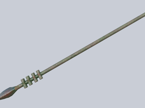 Mayan weapon 3D Модель