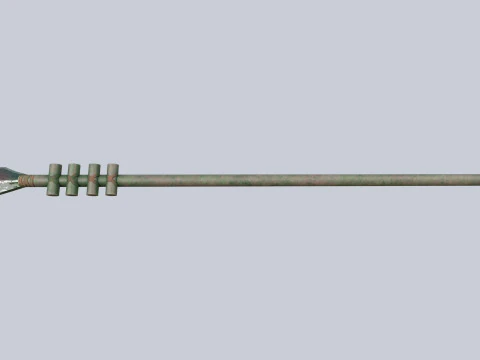 Mayan weapon 3D Model