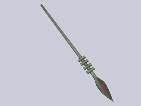 Mayan weapon 3D Model