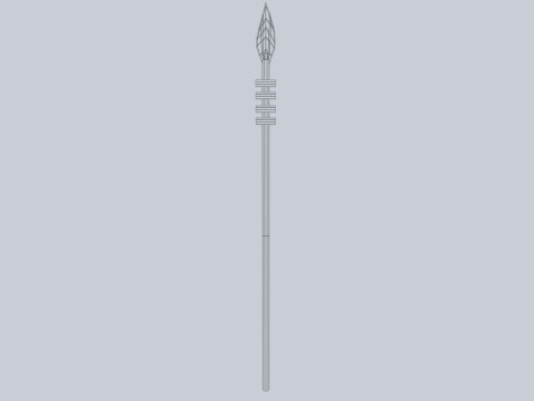 Mayan weapon 3D Модель