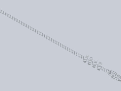 Mayan weapon 3D Модель