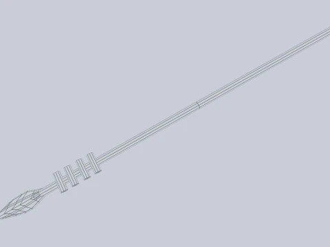 Mayan weapon 3D Model