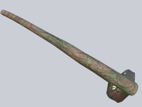 Mayan weapon Modello 3D