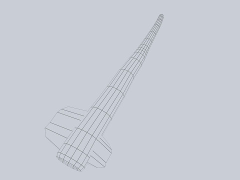 Mayan weapon Modèle 3D