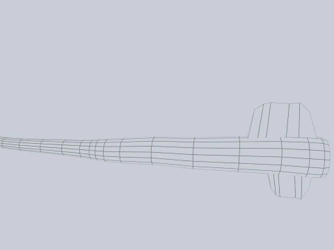Mayan weapon 3D Model