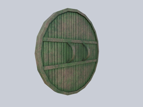 Mayan shield 3D Model