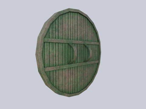 Escudo maia Modelo 3D