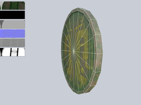 Mayan shield 3D Model
