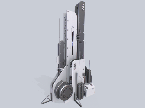 Futuristic building 3D Модель