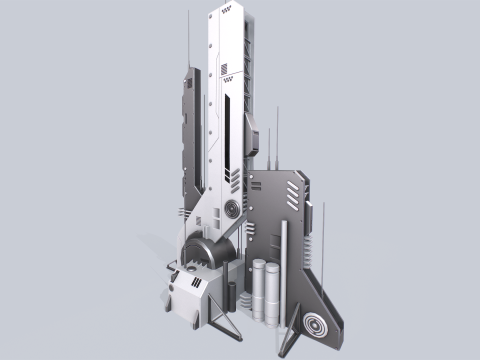 Futuristic building 3D Модель