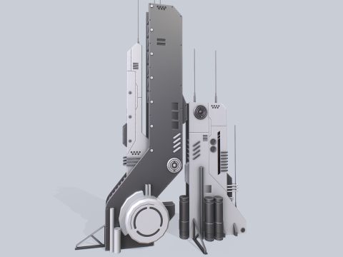 Futuristic building 3D Модель