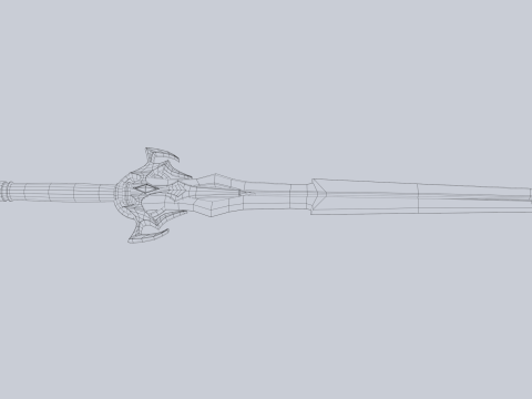 Astral blade Modelo 3D