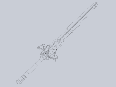 Astral blade Modelo 3D