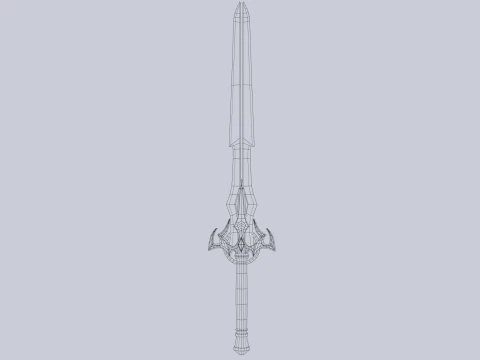 Astral blade 3D Model