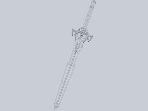 Astral blade Modelo 3D