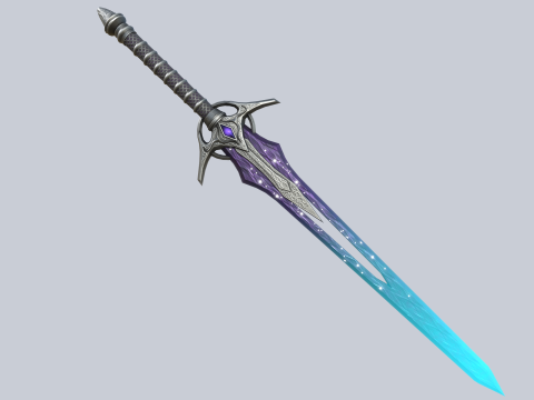 Astral blade 3D Model