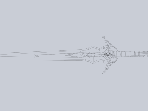 Astral blade 3D Model
