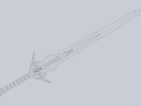 Astral blade 3D Model