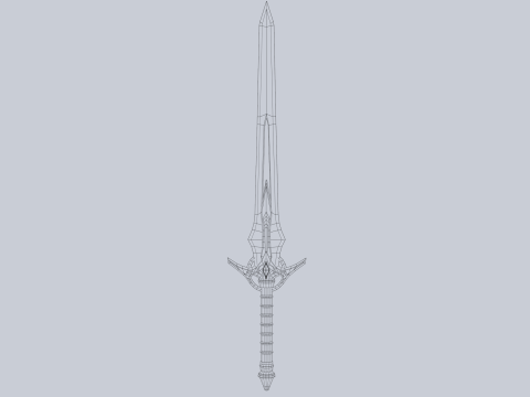 Astral blade 3D Model