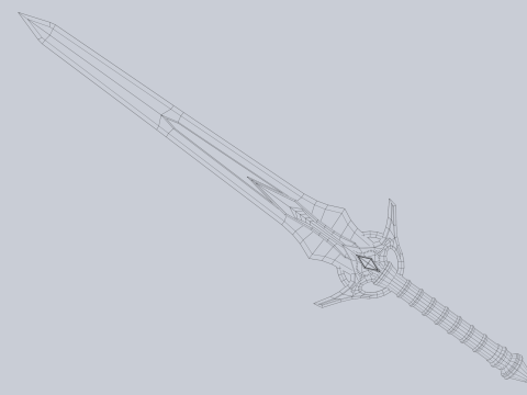Astral blade 3D Model