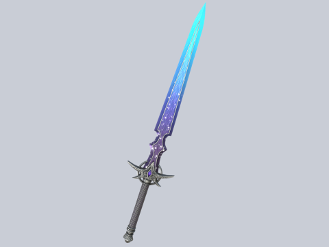 Astral blade 3D Model