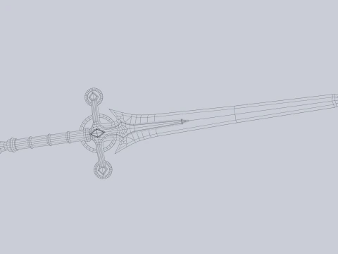 Astral blade 3D Model