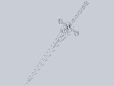 Astral blade Modelo 3D