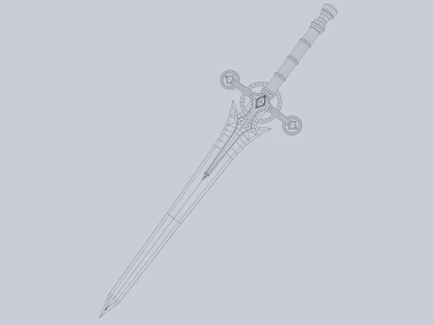 Astral blade 3D Model