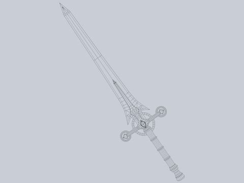 Astral blade Modelo 3D
