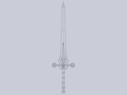 Astral blade 3D Model