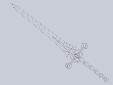 Astral blade Modelo 3D