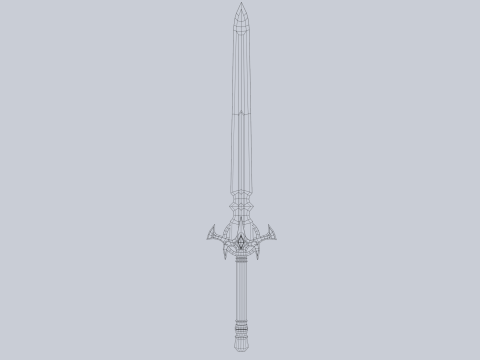 Astral blade Modelo 3D