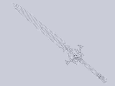 Astral blade Modelo 3D