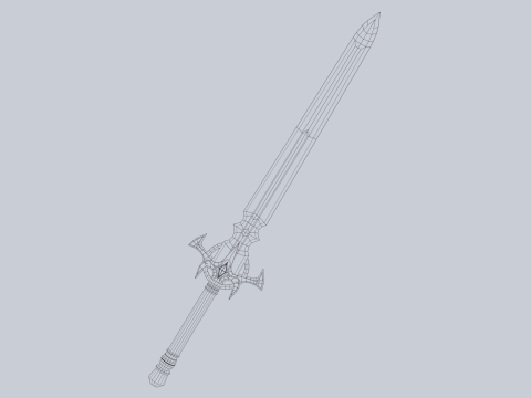Astral blade Modelo 3D
