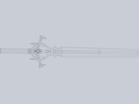 Astral blade Modelo 3D