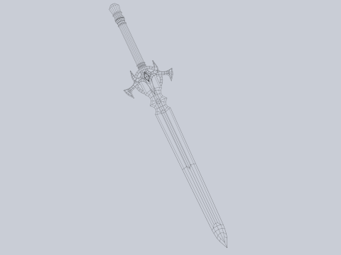 Astral blade Modelo 3D