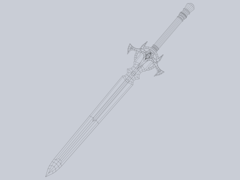 Astral blade Modelo 3D