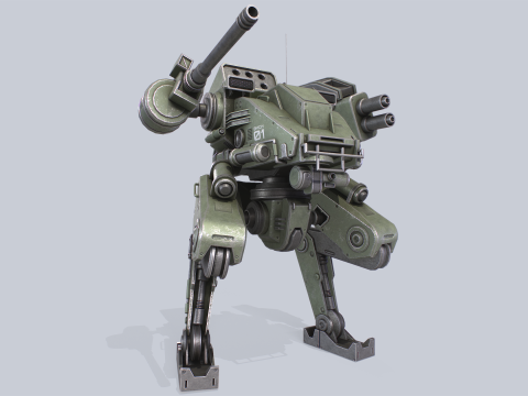 Battle Mech 3D 模型