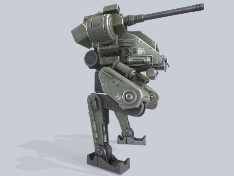 Battle Mech 3D 模型