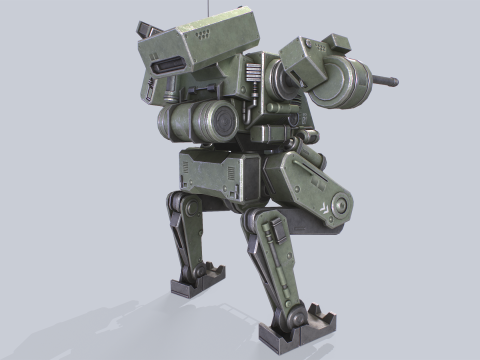 Battle Mech 3D 模型