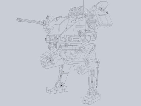 Battle Mech 3D 模型