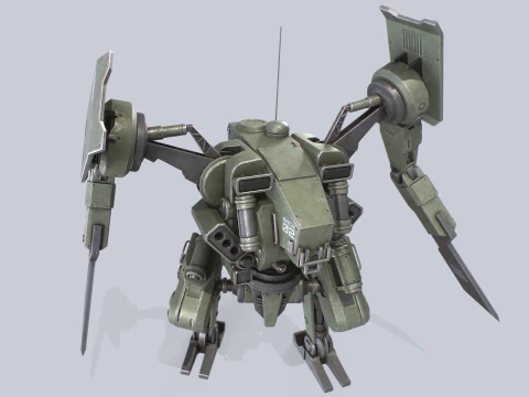 배틀메크 3D 모델