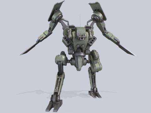 배틀메크 3D 모델