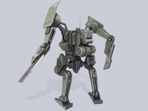 배틀메크 3D 모델